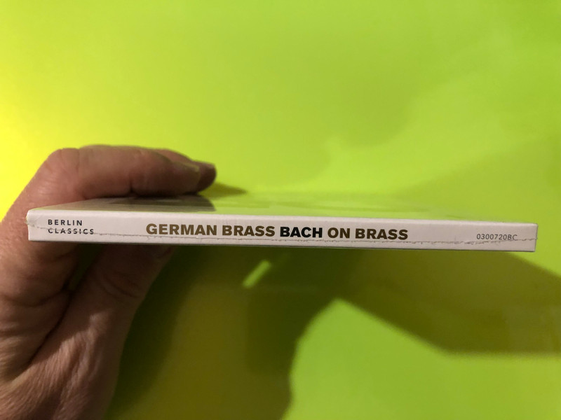 Resounding Bach: German Brass "Bach on Brass" Audio CD (885470007205)