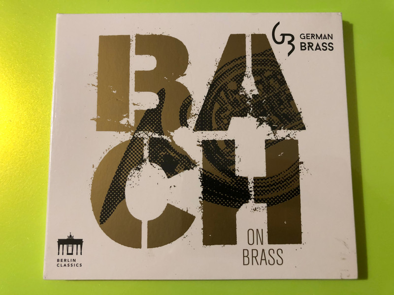 Resounding Bach: German Brass "Bach on Brass" Audio CD (885470007205)
