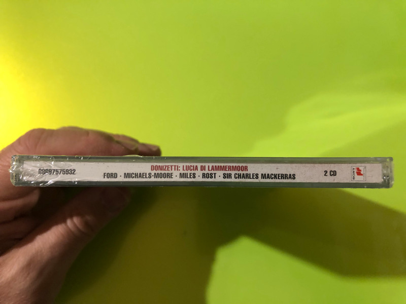 Dramatic Opera Masterpiece: Sony Classical Lucia di Lammermoor 2-CD Set (886975759323)