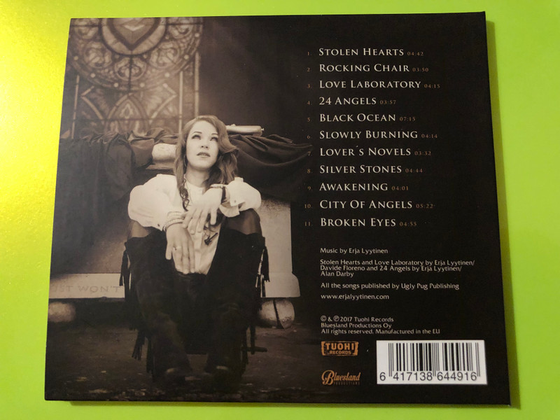 Tuohi Records: Erja Lyytinen – Stolen Hearts Autographed Blues CD (6417138644916)