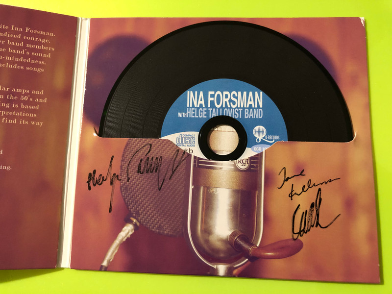 Q-Records: Ina Forsman with Helge Tallqvist Band Audio CD (6420114114556)