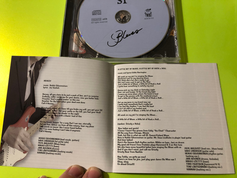 Apina & Gorilla Presents: SF-Blues – SF-Blues Audio CD (7332181002447)