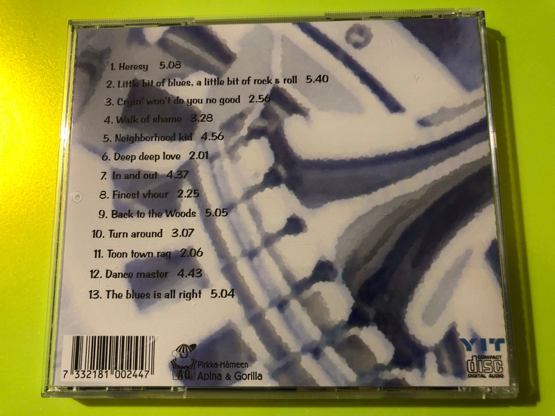 Apina & Gorilla Presents: SF-Blues – SF-Blues Audio CD (7332181002447)