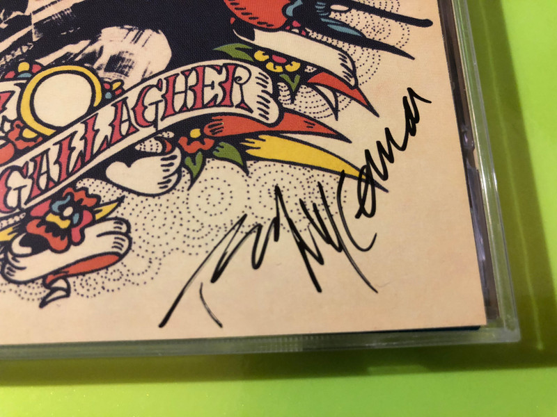 Autographed Rory Gallagher Tattoo CD – Rare RCA Digitally Remastered Edition (743216010523)