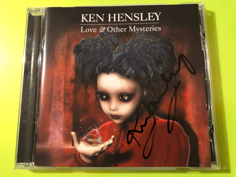 Ken Hensley Love & Other Mysteries Autographed Esoteric Antenna CD (5013929470538)