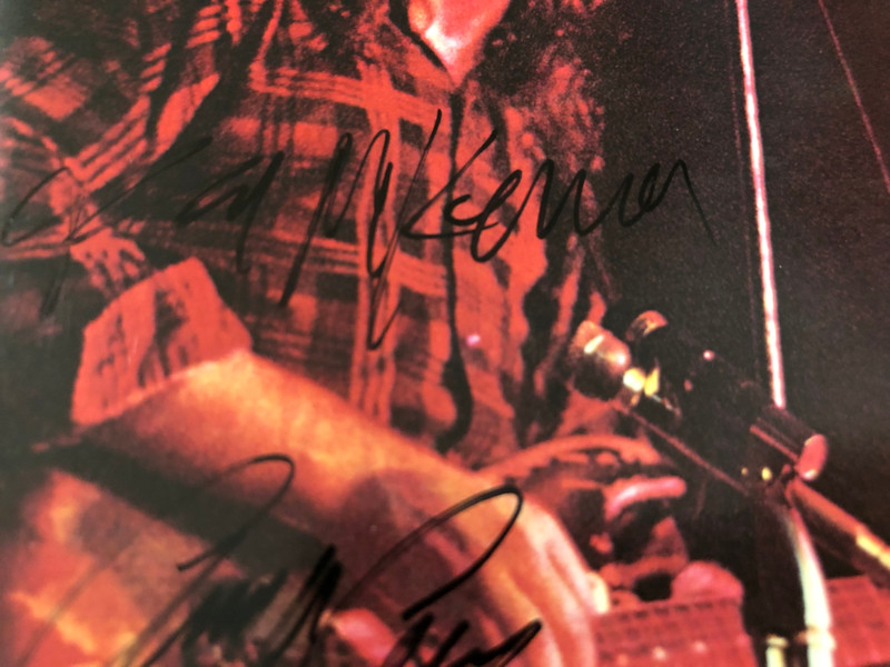 Rory Gallagher Live! In Europe Autographed Sony Music CD (886919370126)