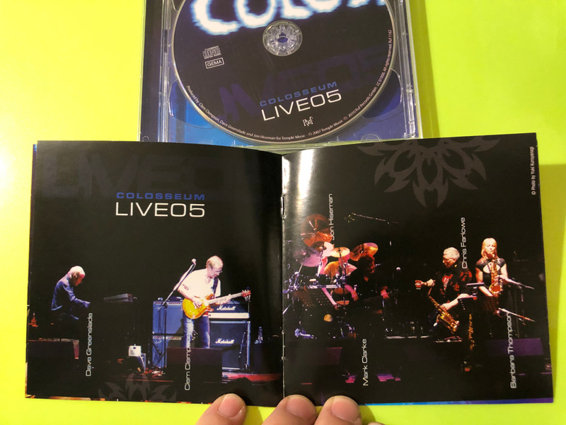 Colosseum Live05 Autographed Ruf Records 2-CD Set (710347116226)