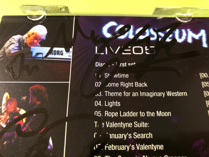 Colosseum Live05 Autographed Ruf Records 2-CD Set (710347116226)