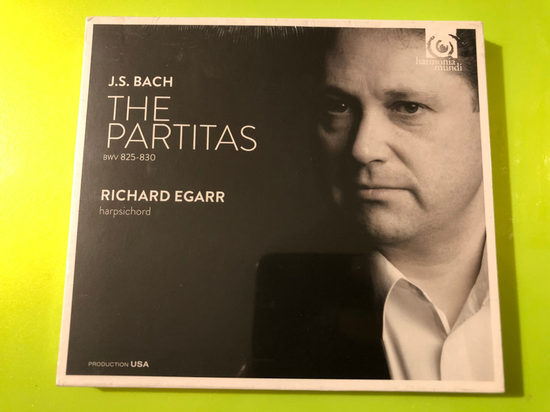 J.S. Bach: The Partitas Harpsichord Harmonia Mundi 2-CD Set (3149020759325)