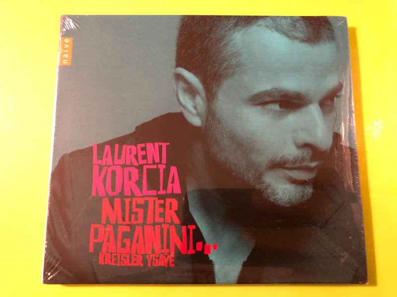 Naïve: Mister Paganini... — Laurent Korcia Classical Violin CD (822186053447)