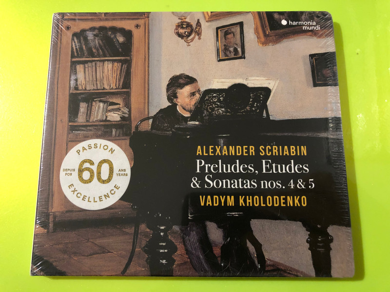 Alexander Scriabin: Preludes, Etudes & Sonatas Nos. 4 & 5 - Harmonia Mundi Piano CD (3149020933565)