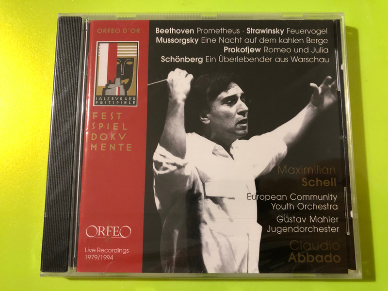 Orfeo d'Or: Claudio Abbado Live Recordings - Salzburg Festival Classical Music CD (4011790892122)