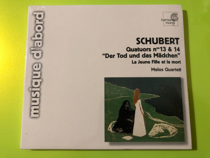 Schubert String Quartets Nos. 13 & 14 "Death and the Maiden" Harmonia Mundi Audio CD (794881627424)