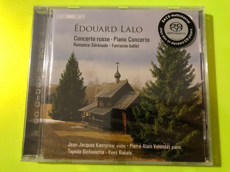 BIS Records Édouard Lalo Concerto Russe & Piano Concerto Hybrid SACD (7318599918907)