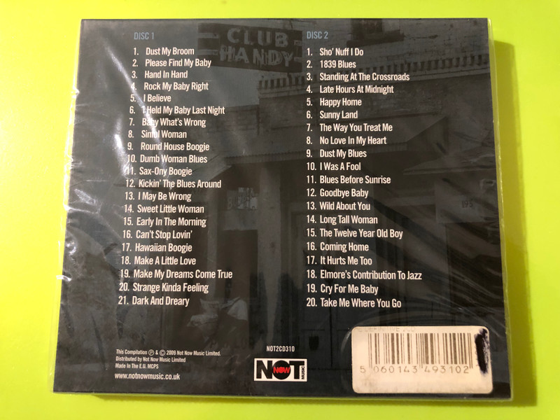The Definitive Elmore James: Not Now Music 2-CD Compilation (5060143493102)