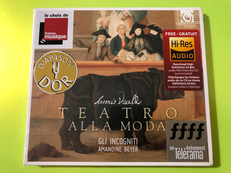 Harmonia Mundi Antonio Vivaldi Teatro Alla Moda Classical CD (3149020222126)