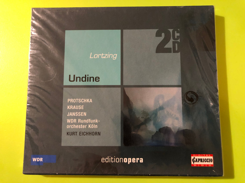 Capriccio Albert Lortzing: Undine Romantic Opera 2-CD Set (4006408511953)