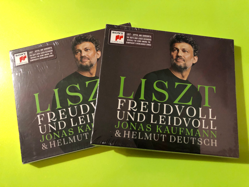 Jonas Kaufmann & Helmut Deutsch: Liszt - Freudvoll und leidvoll Sony Classical Music CD (194398926025)