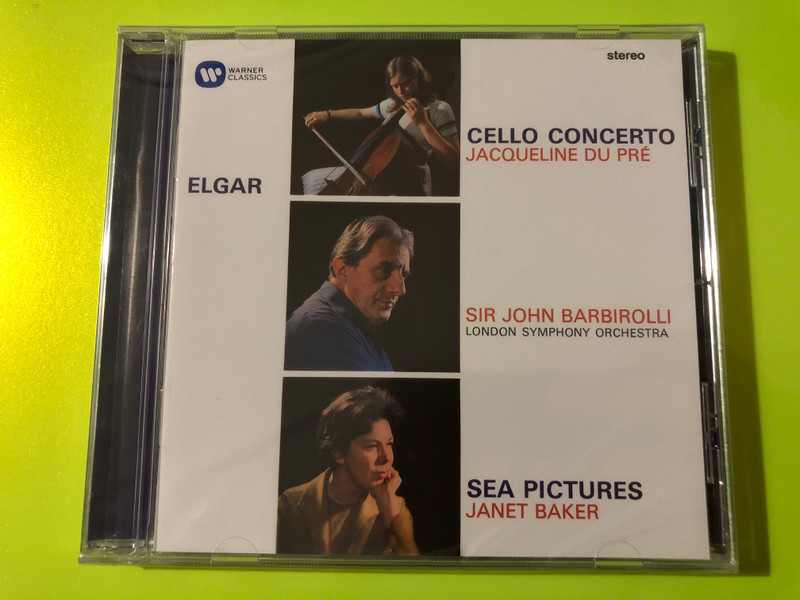 Elgar: Cello Concerto & Sea Pictures Classical Audio CD Warner Classics (0825646076000)