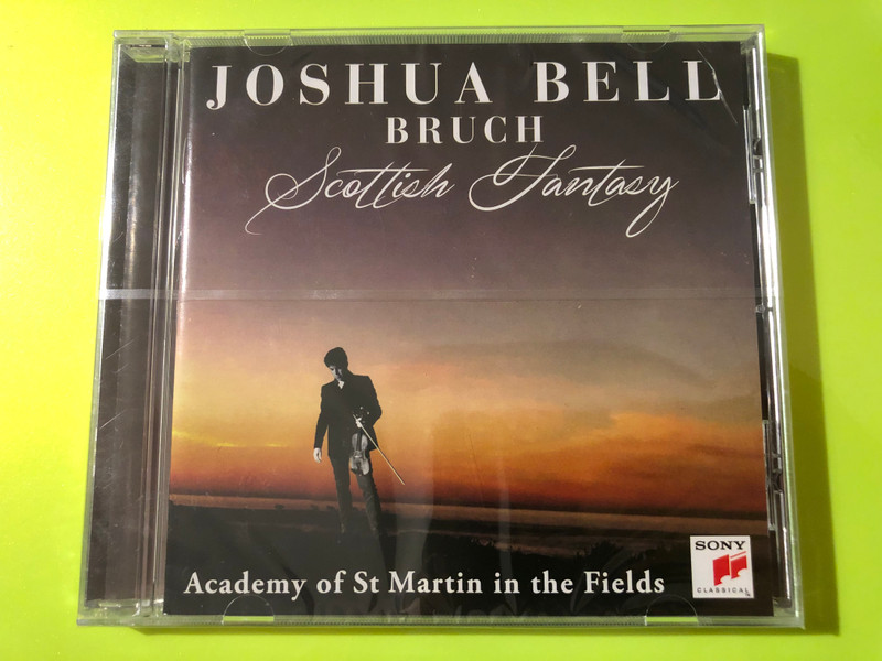 Sony Classical Joshua Bell - Bruch: Scottish Fantasy & Violin Concerto No. 1 Classical CD (190758420028)