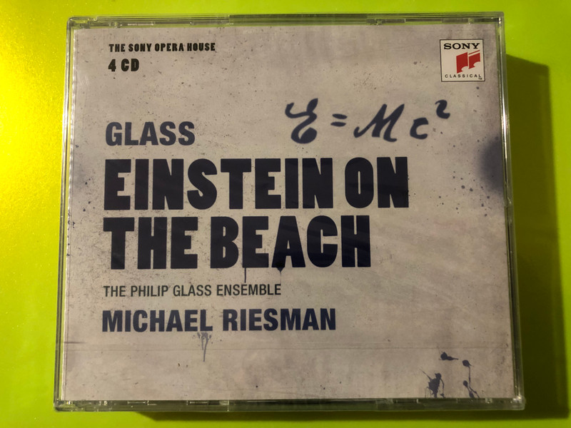 Philip Glass: Einstein on the Beach 4-CD Box Set by Sony Classical (0886979851528)