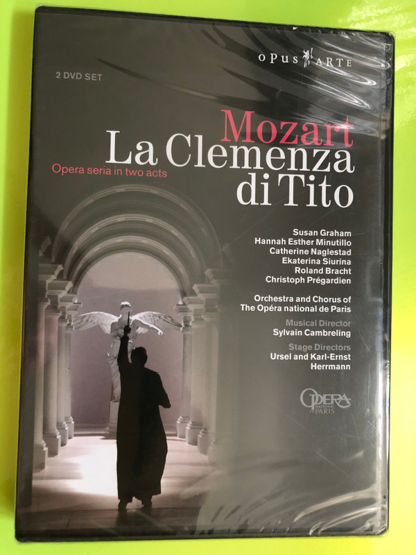 Opus Arte Mozart La Clemenza di Tito Opéra National de Paris 2 DVD Set (4265221261821)