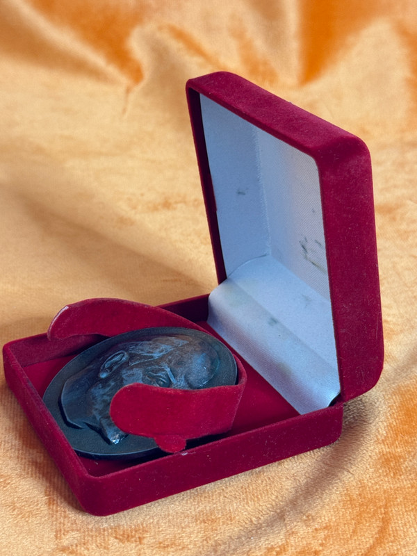 Leningrad Mint Soviet Vladimir Lenin Autograph Commemorative Table Medal (CommemorativeMedal)