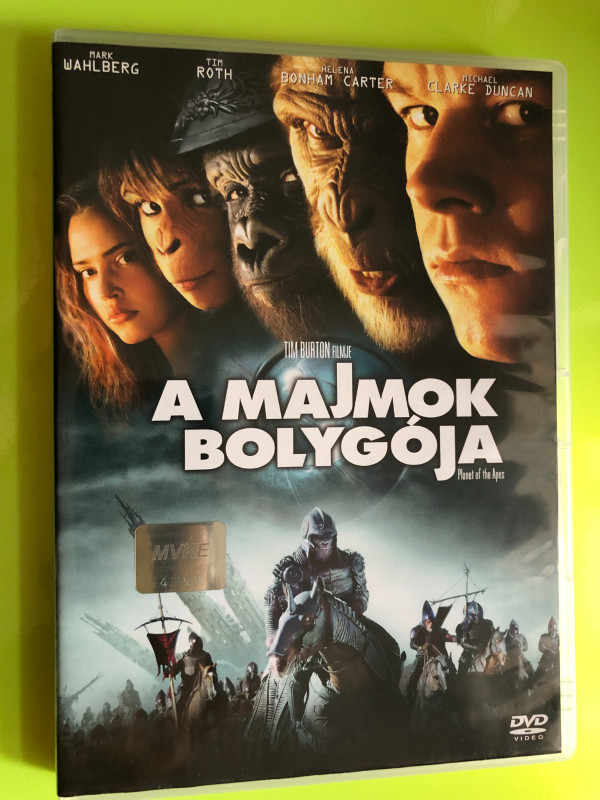 Twentieth Century Fox Planet of the Apes Tim Burton Sci-Fi Movie 2-Disc DVD Edition (A majmok bolygója)
