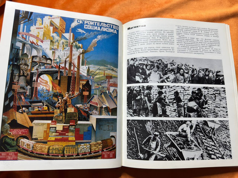 Planeta Publishing USSR VLKSM 1918-1978 Anniversary Photo Album Book (USSRVLKSM)