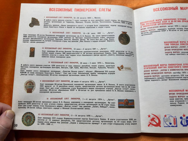 Pioneer Organization USSR Atlas 1976 GUGK Soviet Hardcover Book (PioneerUSSRAtlas)
