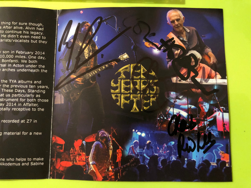 'Ten Years After' Signed The Name Remains The Same Live CD (5060086010077)