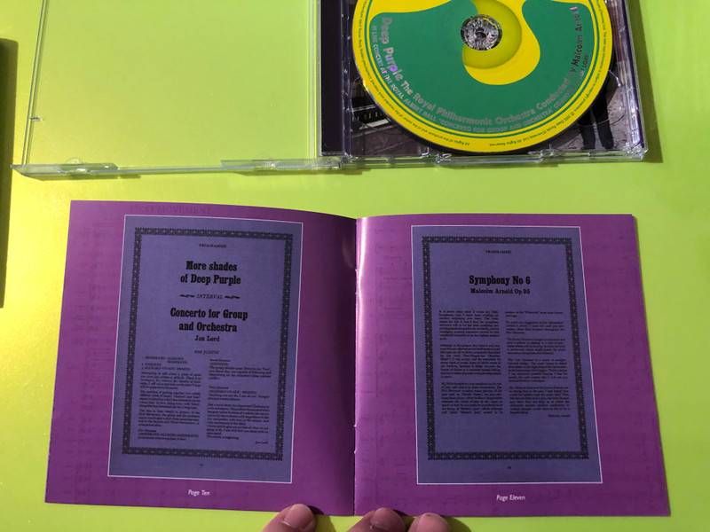 Deep Purple Live at The Royal Albert Hall Authographed 2-CD Set by Harvest Records (724354100628)