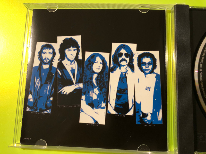 Polydor Deep Purple Perfect Strangers Signed CD Album (731454604529)
