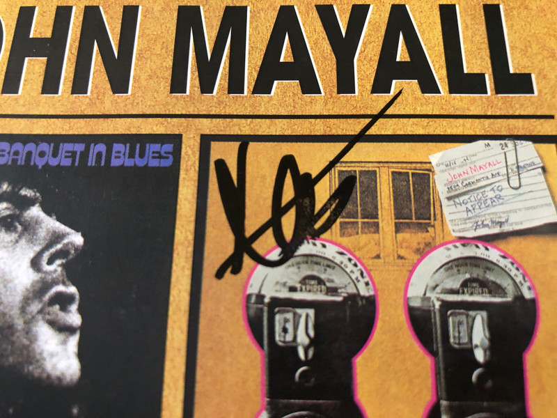 BGO Records John Mayall Notice To Appear / A Banquet In Blues 2 CD Set (5017261204950)