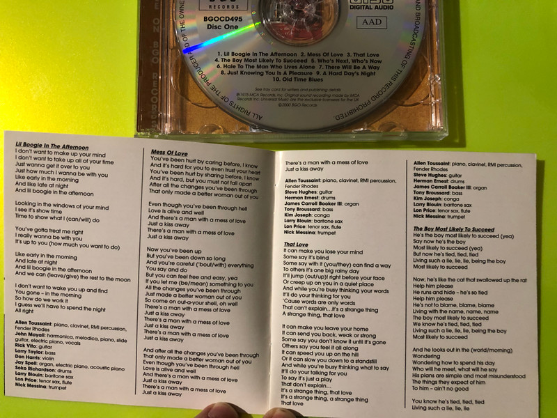 BGO Records John Mayall Notice To Appear / A Banquet In Blues 2 CD Set (5017261204950)