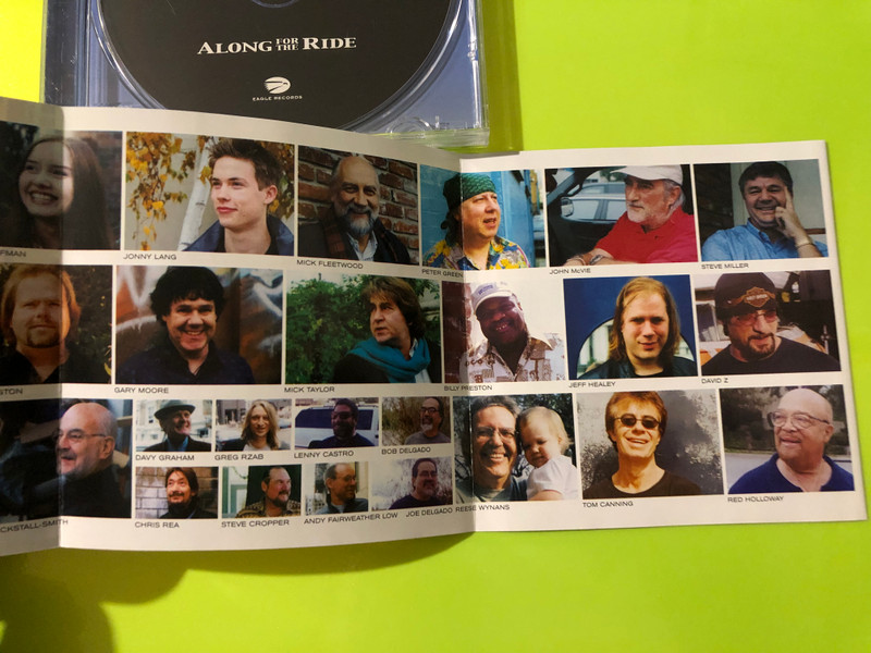Eagle Records: John Mayall & Friends Along For The Ride Signed CD (5034504115026)