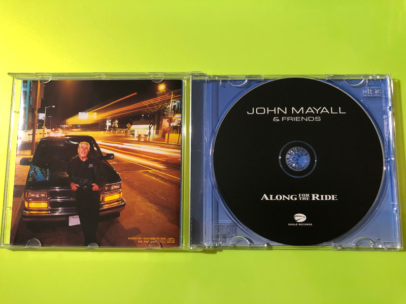 Eagle Records: John Mayall & Friends Along For The Ride Signed CD (5034504115026)