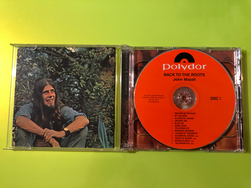 Polydor: John Mayall - Back To The Roots 2-CD Set (Autographed) (731454942423)