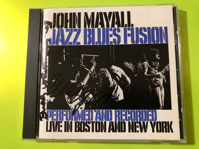 Polydor:John Mayall Jazz Blues Fusion Autographed Music CD (731452746023)