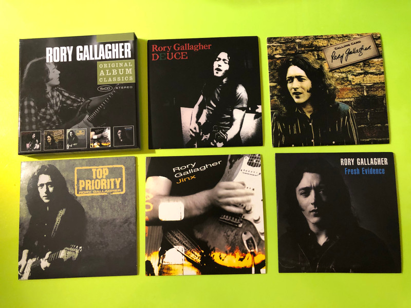 Sony BMG: Rory Gallagher Original Album Classics 5-CD Box Set (886973118627)