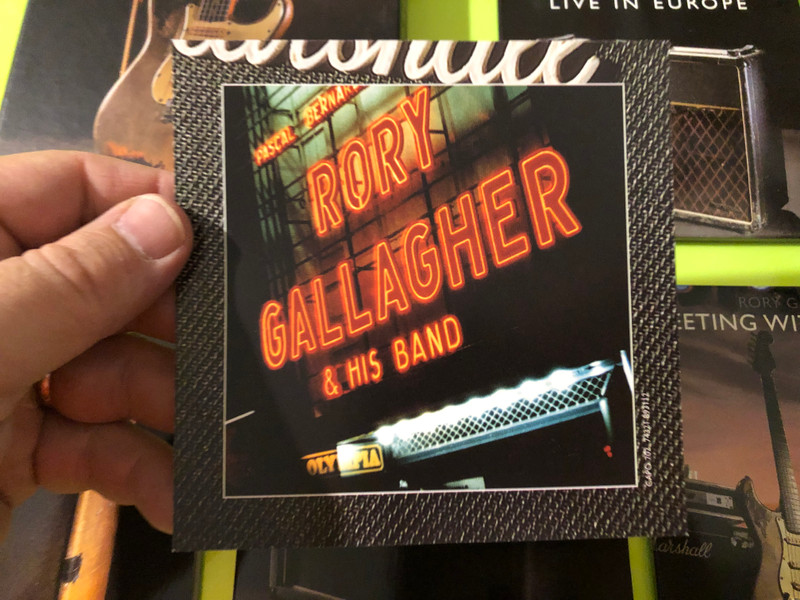 BMG: Rory Gallagher Let's Go To Work 4-CD Live Box Set (743218931123)