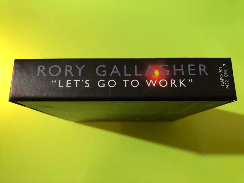 BMG: Rory Gallagher Let's Go To Work 4-CD Live Box Set (743218931123)