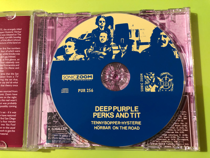 Purple Records: Live in San Diego 1974 (Official Archive Collection) Autographed CD (5022911256319)