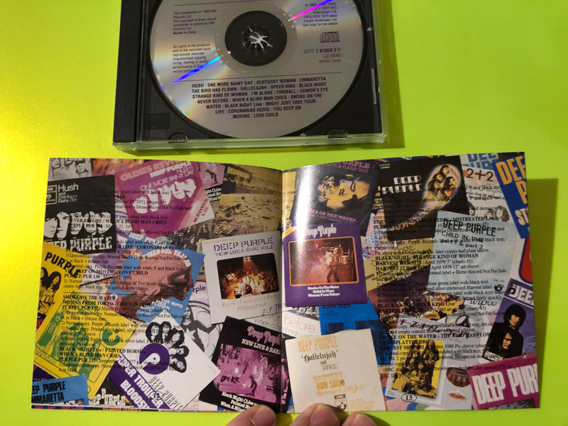 Deep Purple: The Compact Singles A's and B's CD (077778100928)