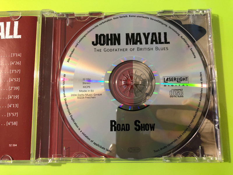 Laserlight Digital: John Mayall - The Godfather of British Blues: Road Show - Music CD (Signed) (4006408325949)