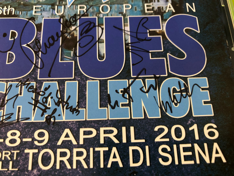 European Blues Union: 6th European Blues Challenge Torrita Di Siena 2016 Music CD (EuropeanBluesChallenge)