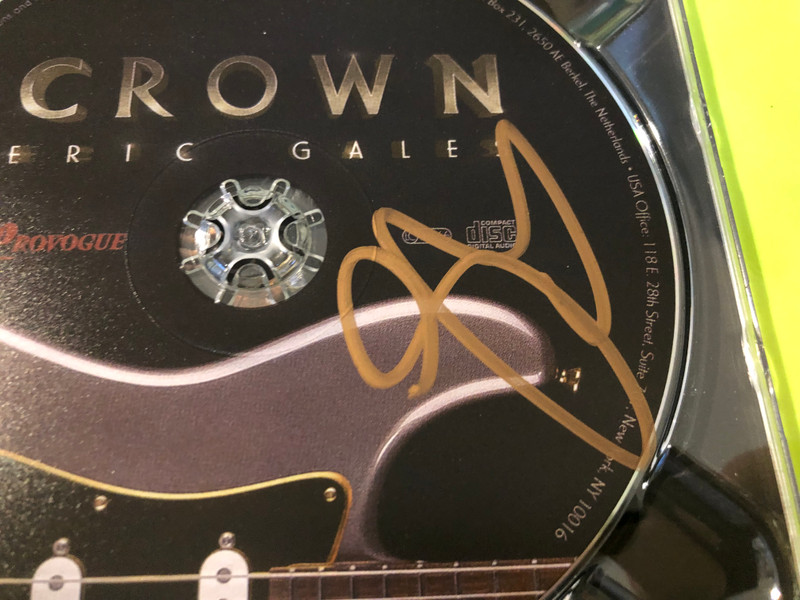 Provogue Records: Eric Gales - Crown - Autographed Music CD (810020504323)