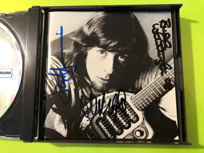 Deram: John Mayall - London Blues 1964-1969 (Autographed) 2xCD Compilation (042284430227)