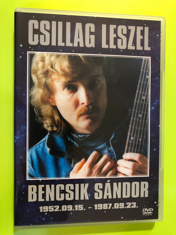 GrundRecords: Csillag Leszel - Bencsik Sándor Memorial DVD / Signed by Band Members (5999885691029)