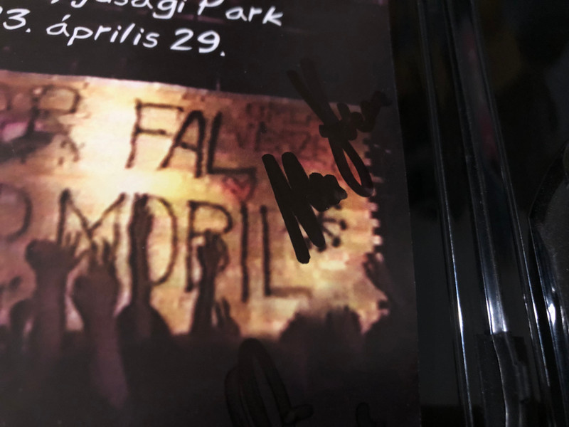 Goldfish Records: P. Mobil - Magyar Fal | Signed Concert DVD (Budai Ifjúsági Park, 1983) (5999882248813)